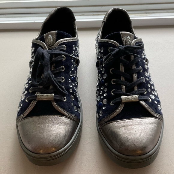 Roberto Botticelli Limited Sneakers Navy Suede EU 38 - Picture 1 of 8